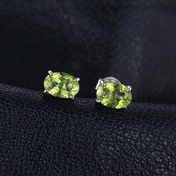Jewelry - 💚 1.78ct Peridot Earrings - 925 Sterling Silver